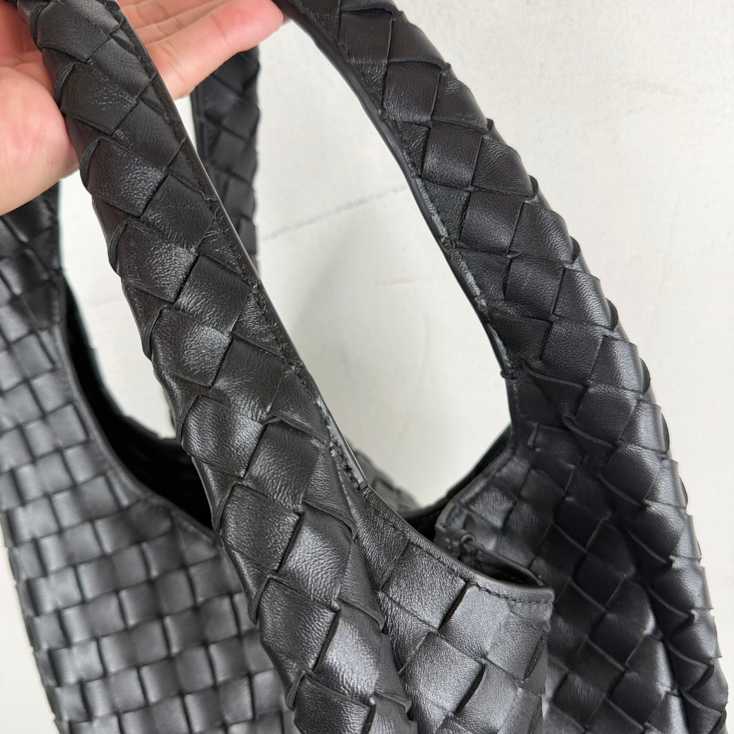 Bottega Veneta Intrecciato Small Campana Shoulder Bag