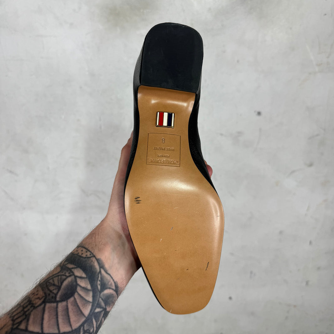 Thom Browne Pebbled Leather Chelsea Boots