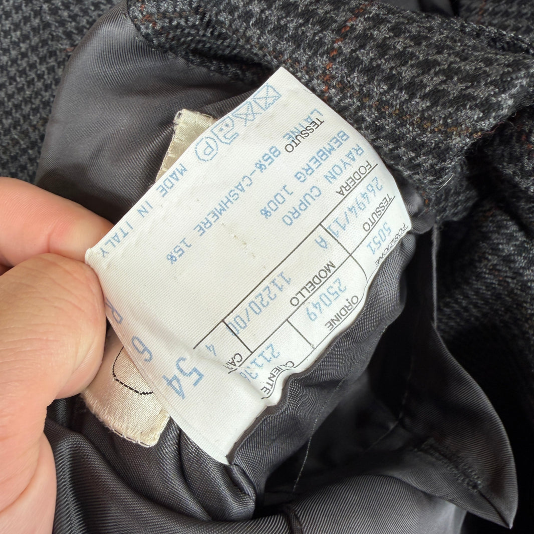 Loro Piana Houndstooth Cashmere Blazer Jacket