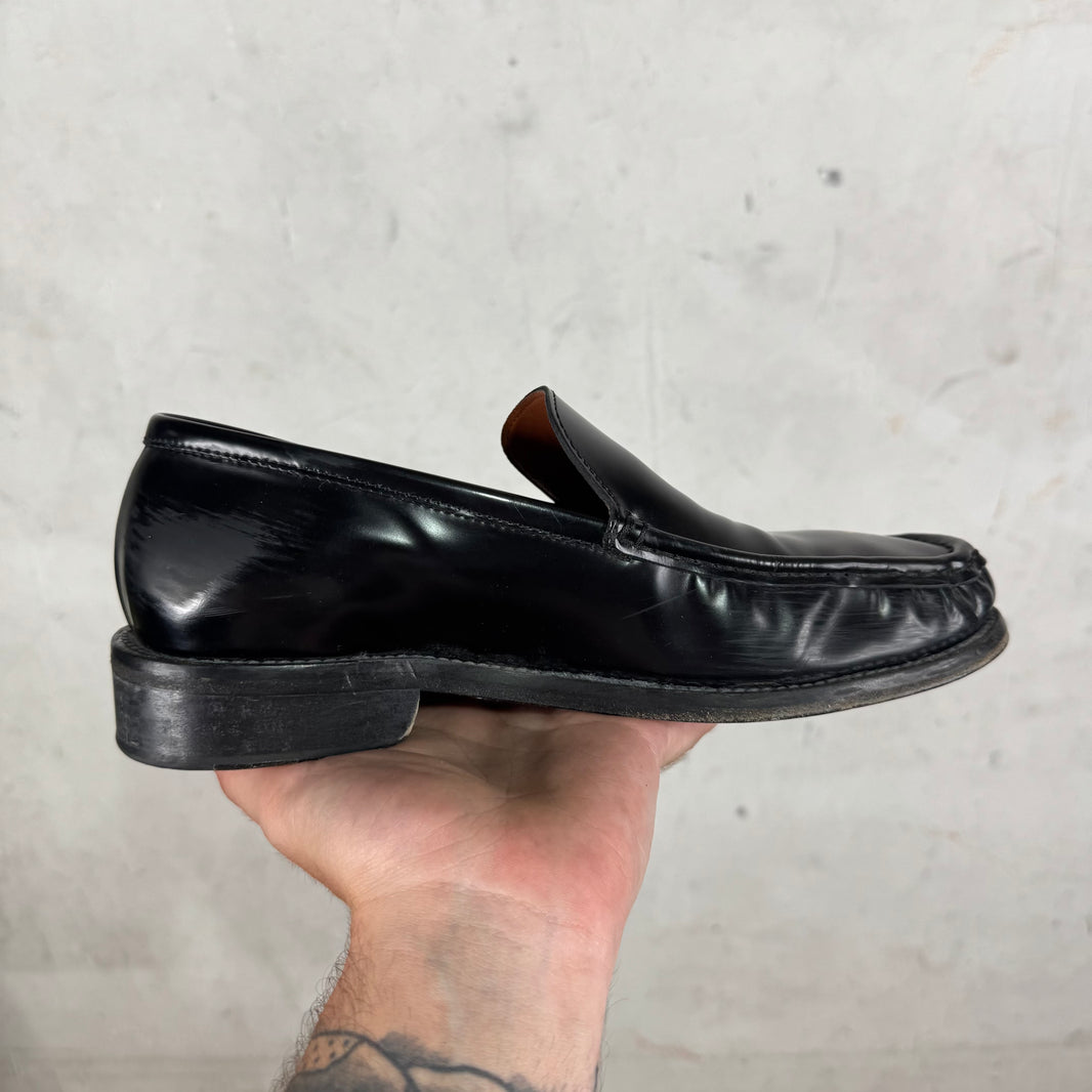 Acne Studios Boafer Lettered Loafers