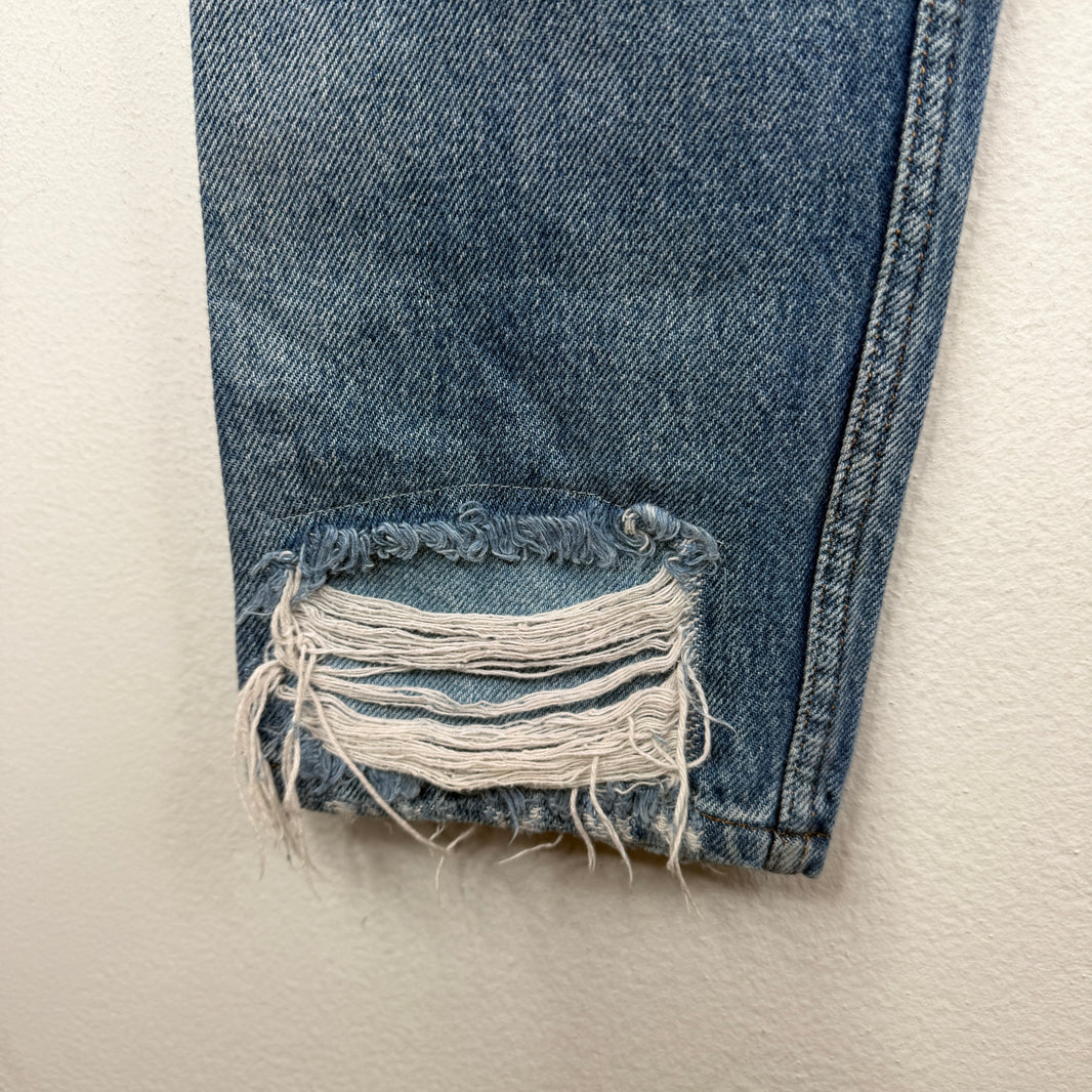 Gucci Embroidered Bird Jeans