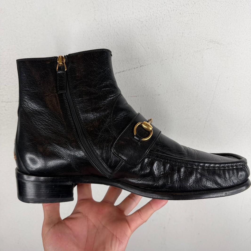 Gucci Horsebit Loafer Boots