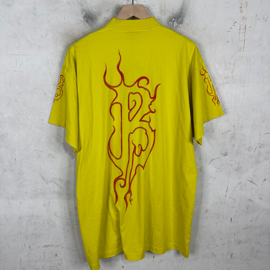 Balenciaga Yellow Darkwave T-Shirt