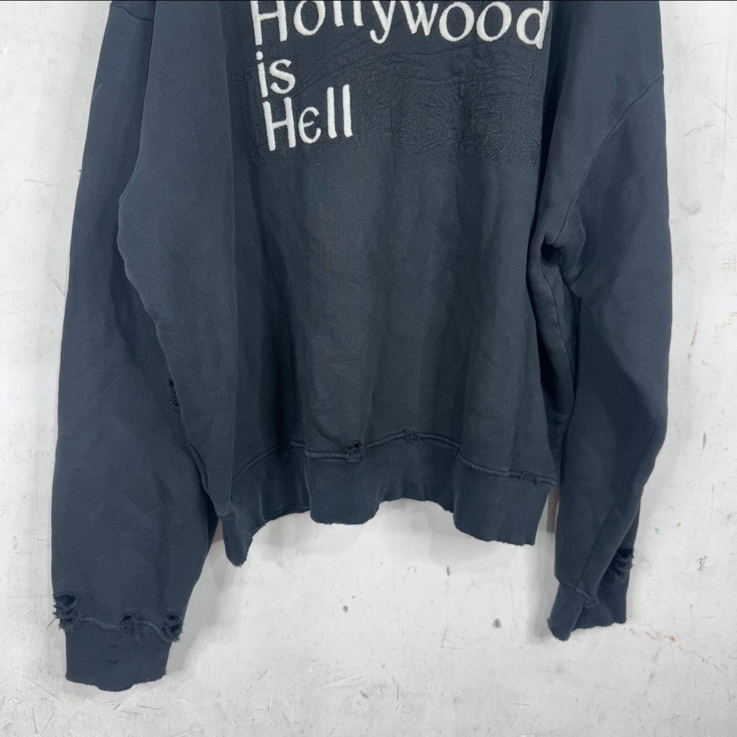 Paly Hollywood is Hell Crewneck