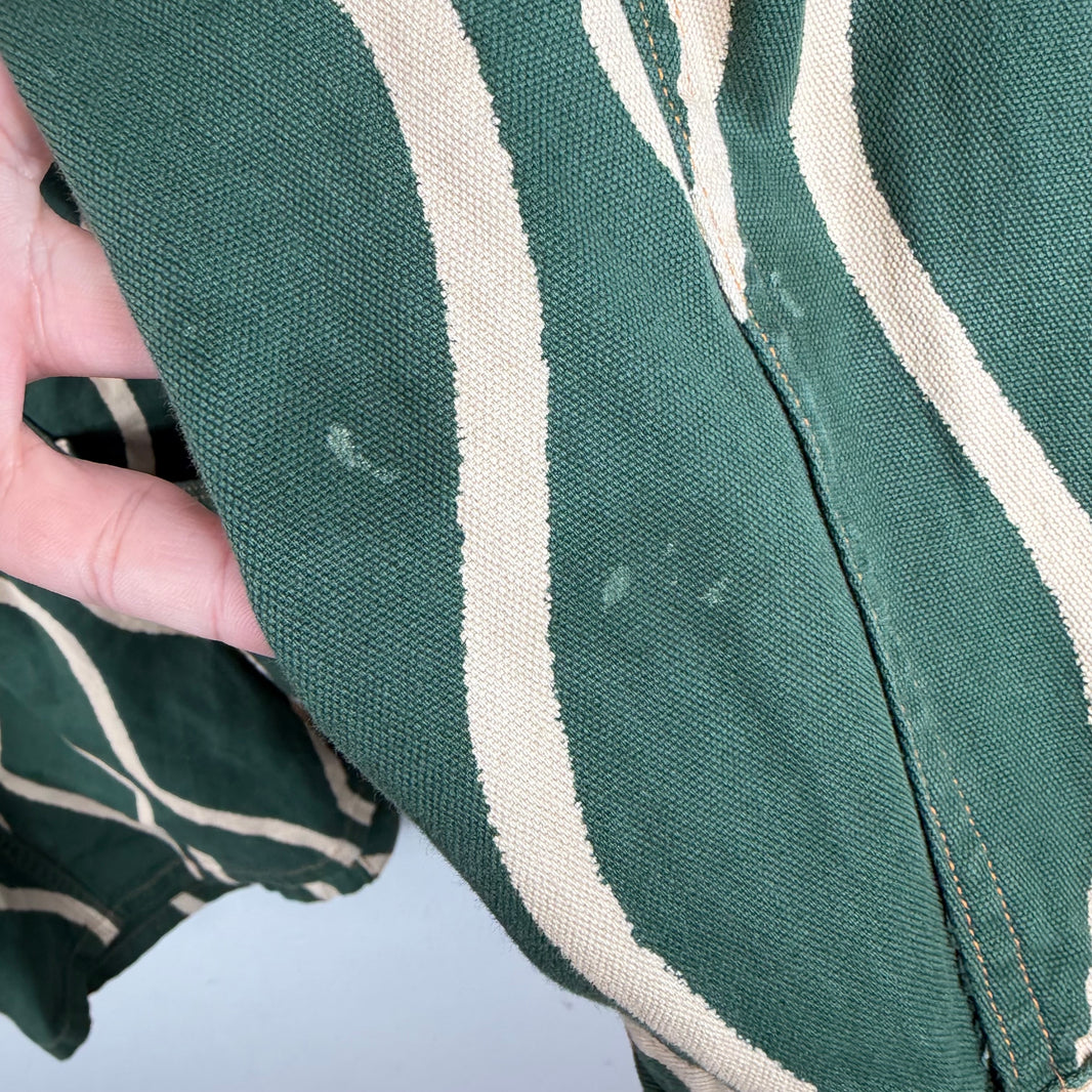 Kapital Cactus Drunk Stripe Chore Jacket