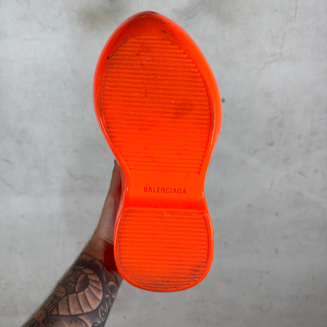 Balenciaga Orange Technoclogs