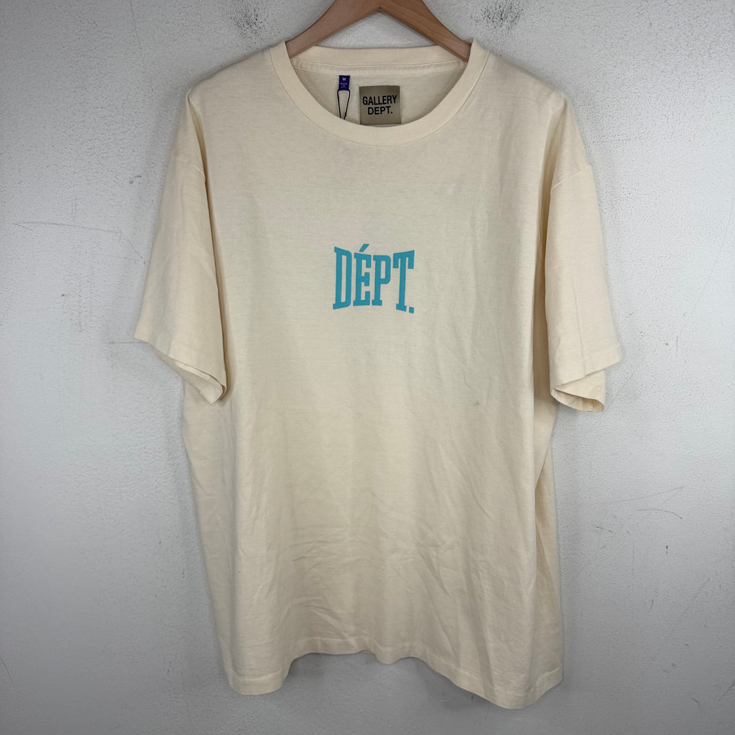 Gallery Dept Cream Logo T-Shirt