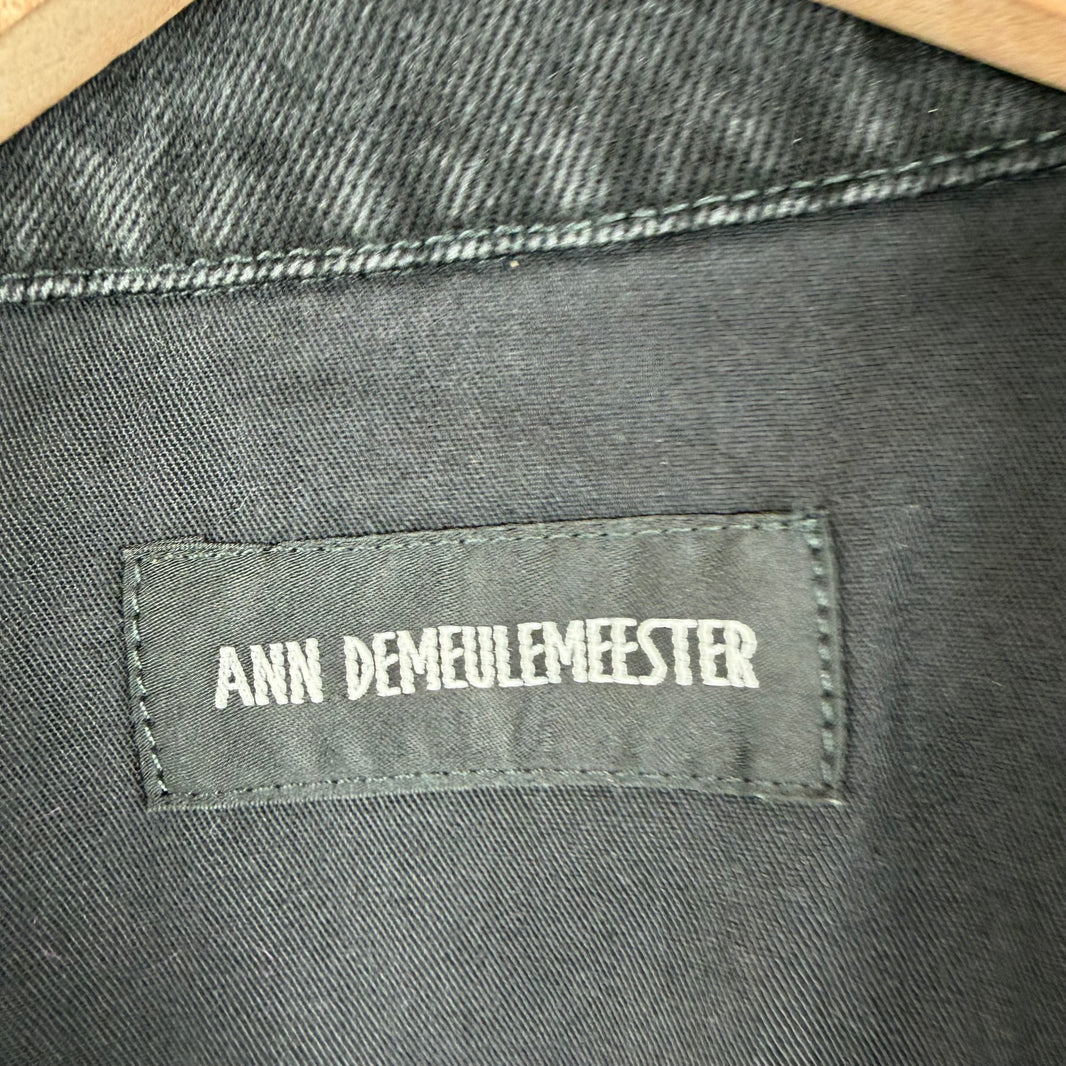 Ann Demeulemeester Raf 5 Pocket Blouson Denim Button Up Jacket