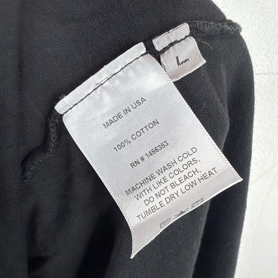 Endless Denim Black/White Thermal T-Shirt