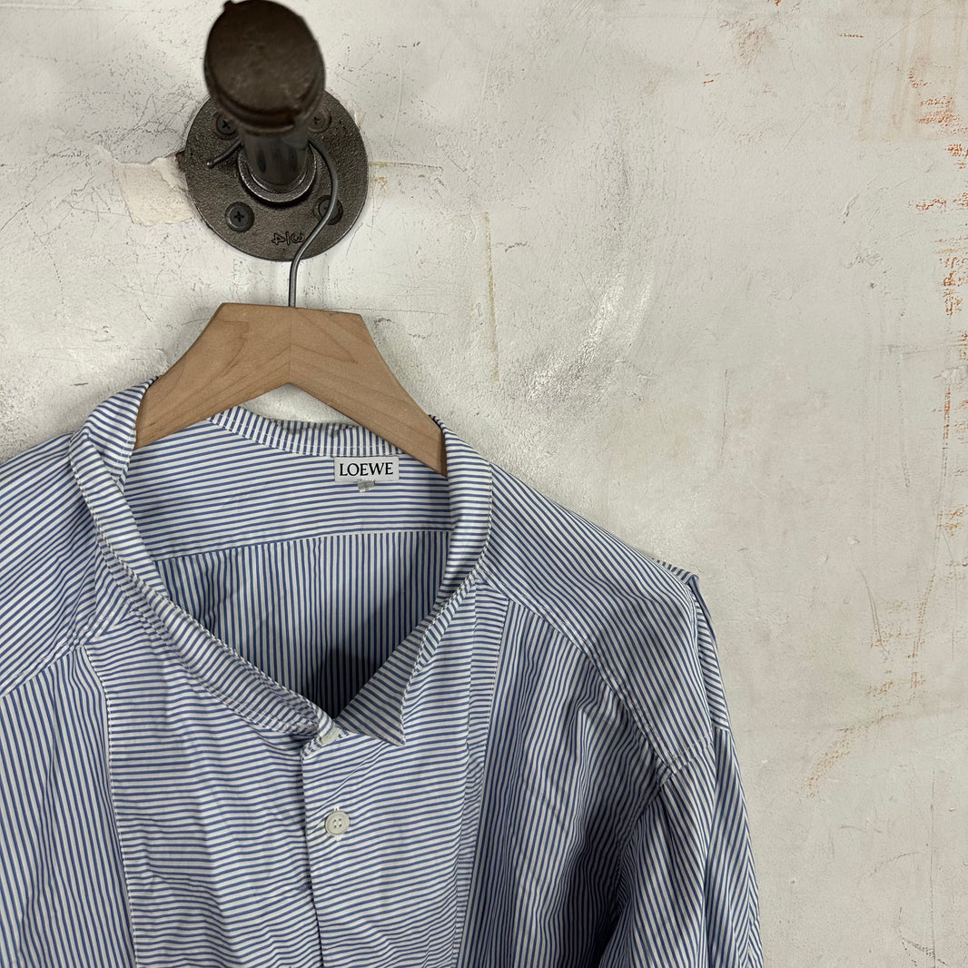 Loewe Asymmetrical Pinstripe Shirt