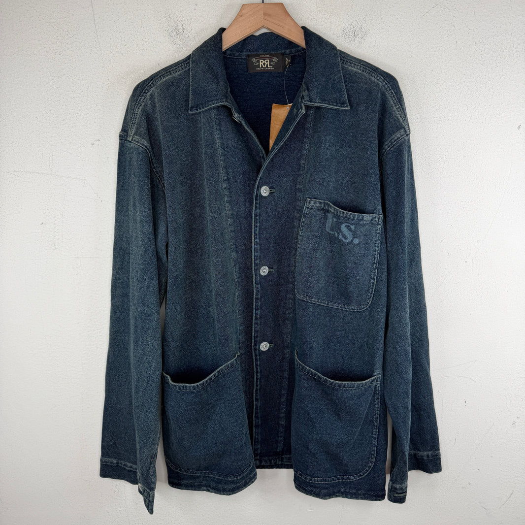 RRL Stencil Chore Jacket