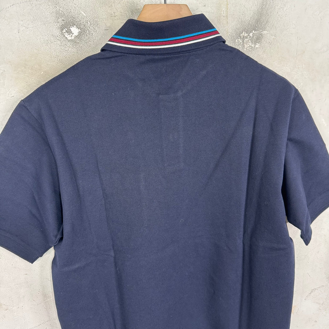 Gucci Snake Interlock Navy Polo