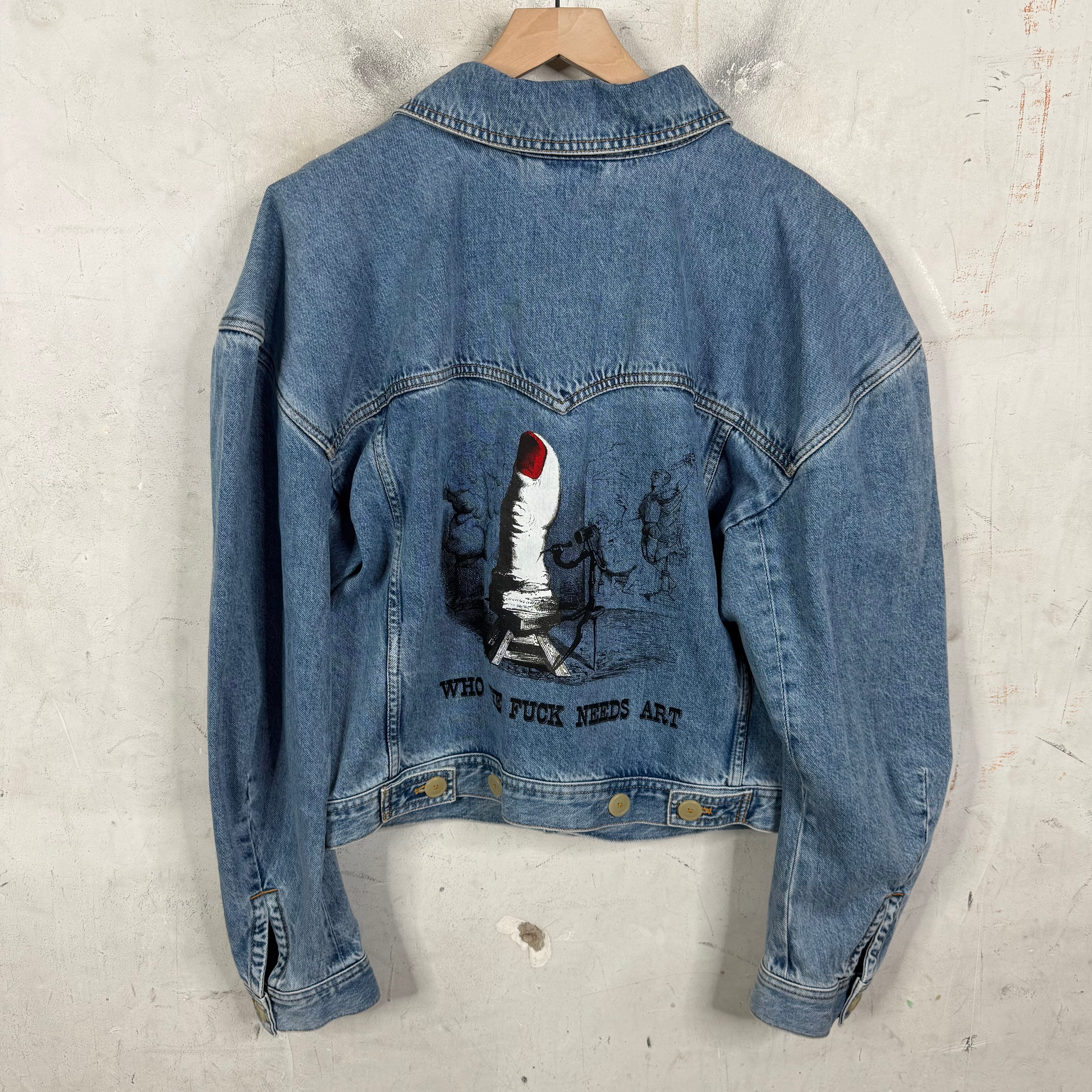 Vivienne Westwood Worlds End Denim Trucker Jacket – www.Lukes.store