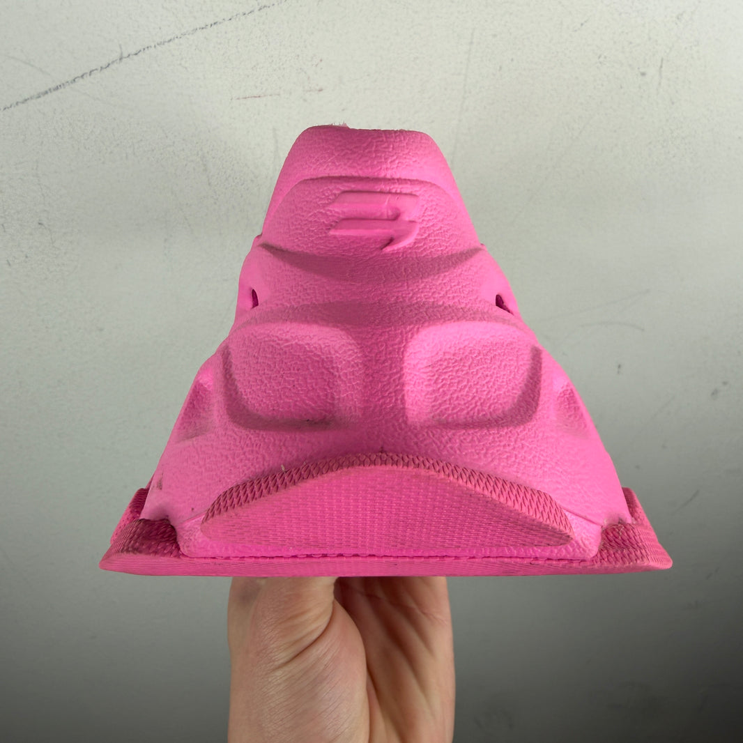 Balenciaga Pink Lace Up HD Sneakers