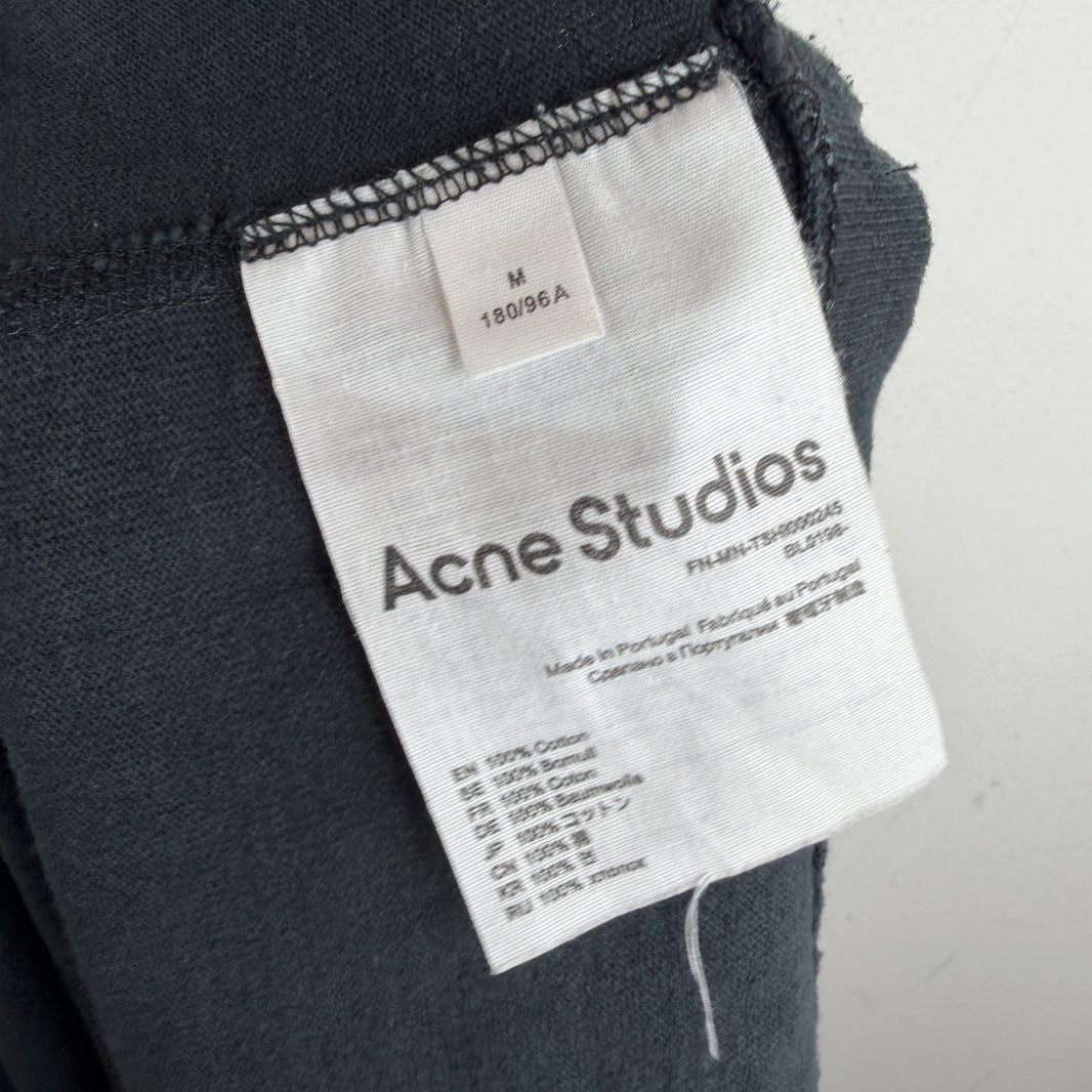 Acne Studios Black Small Logo T-Shirt