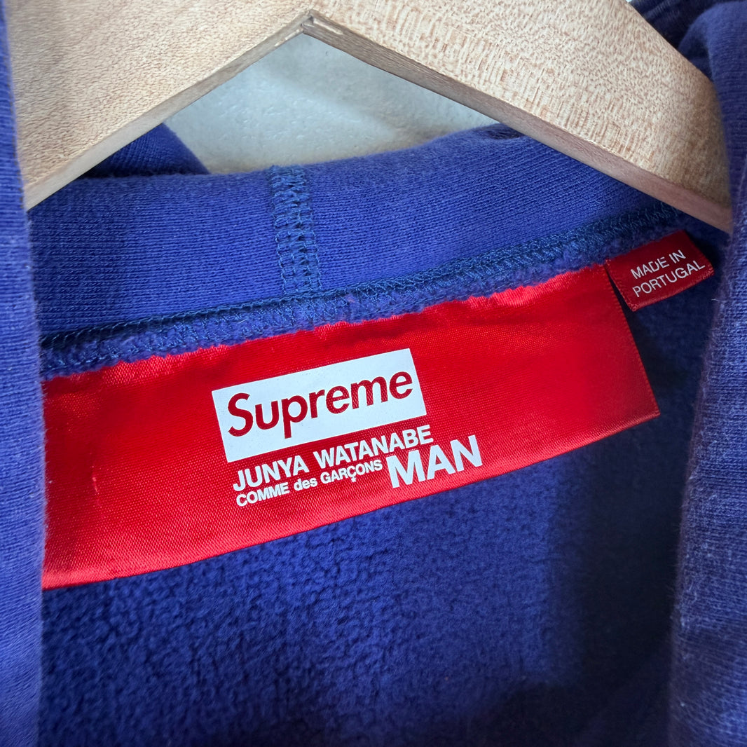 Supreme Junya Watanabe Blue Hoodie