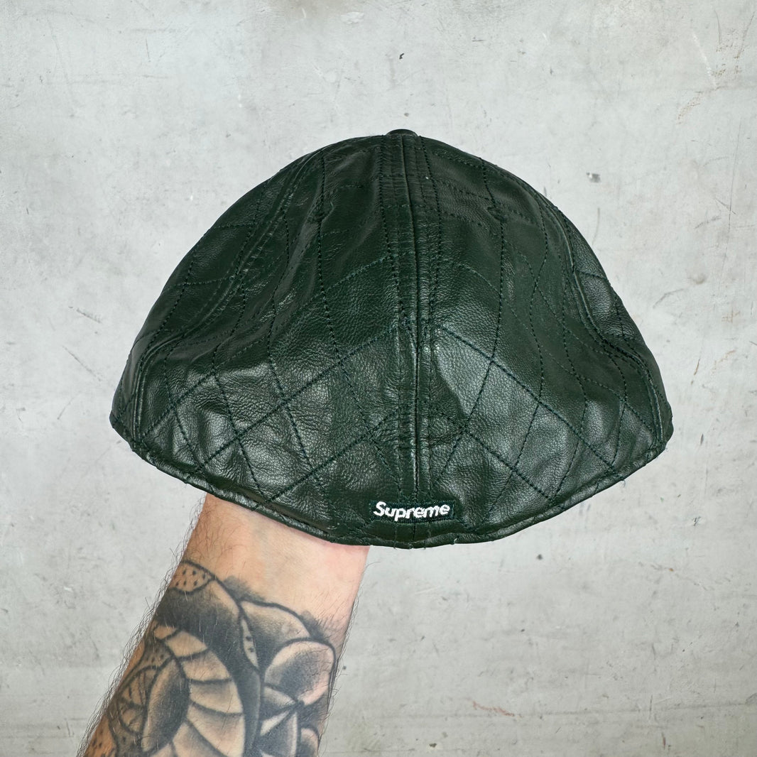 Supreme Leather NY Fitted Hat