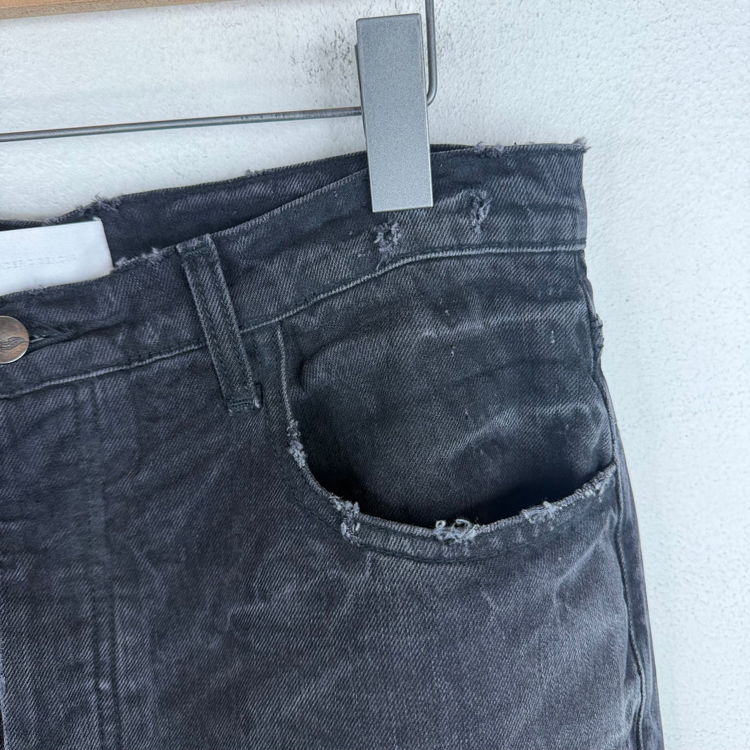 Alexander Digenova Black Distressed Jeans