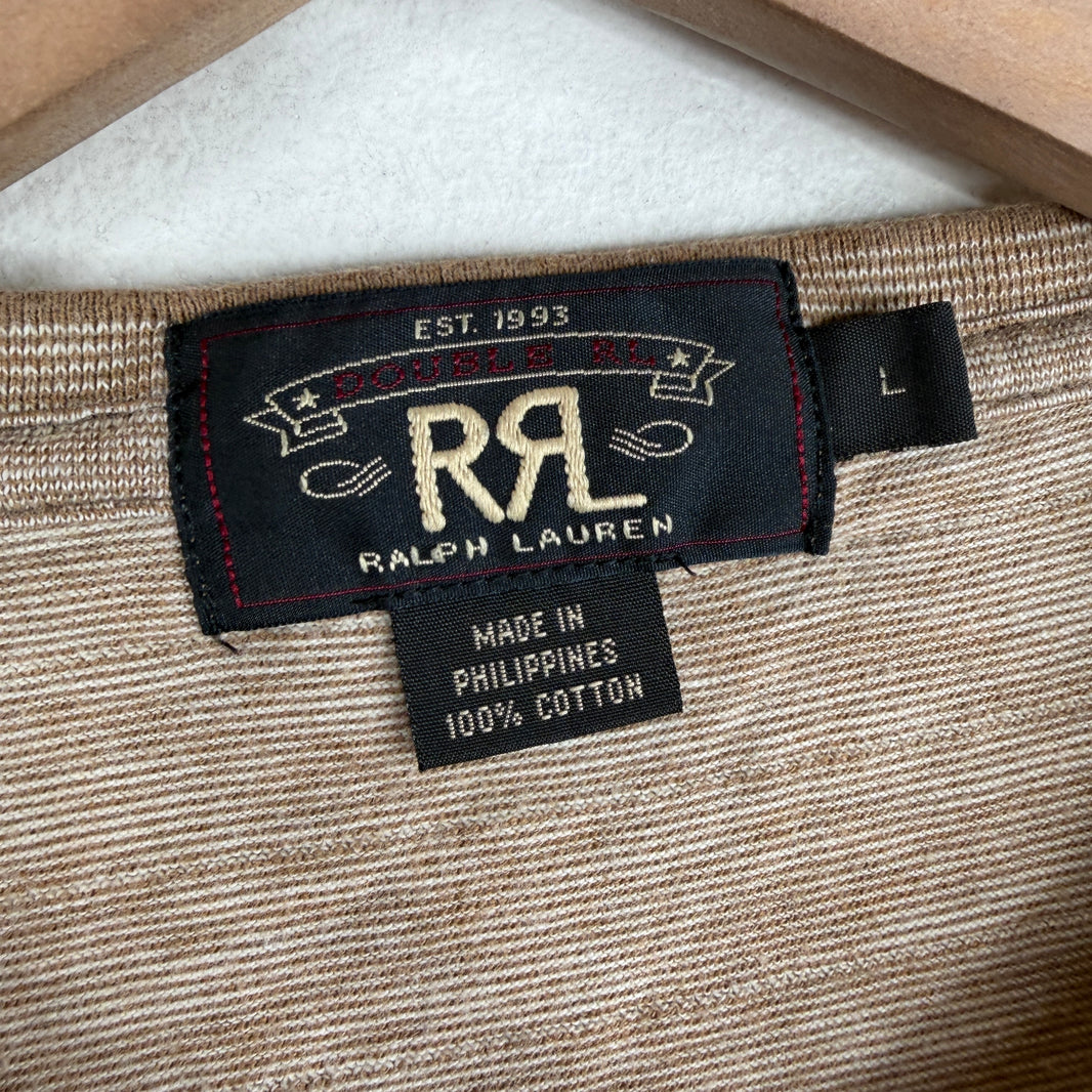 RRL Striped Pocket L/S T-Shirt