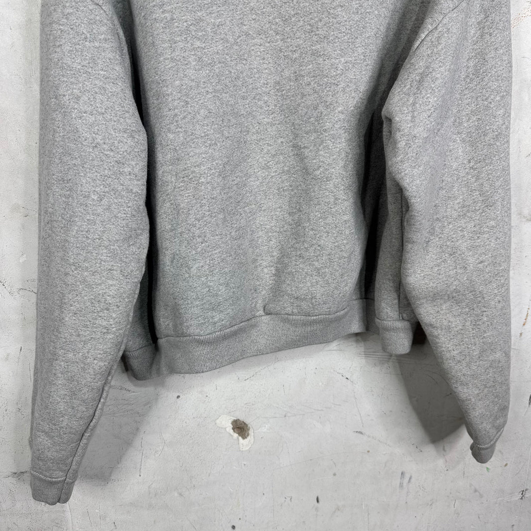 Pastelle Cropped Basketball Crewneck