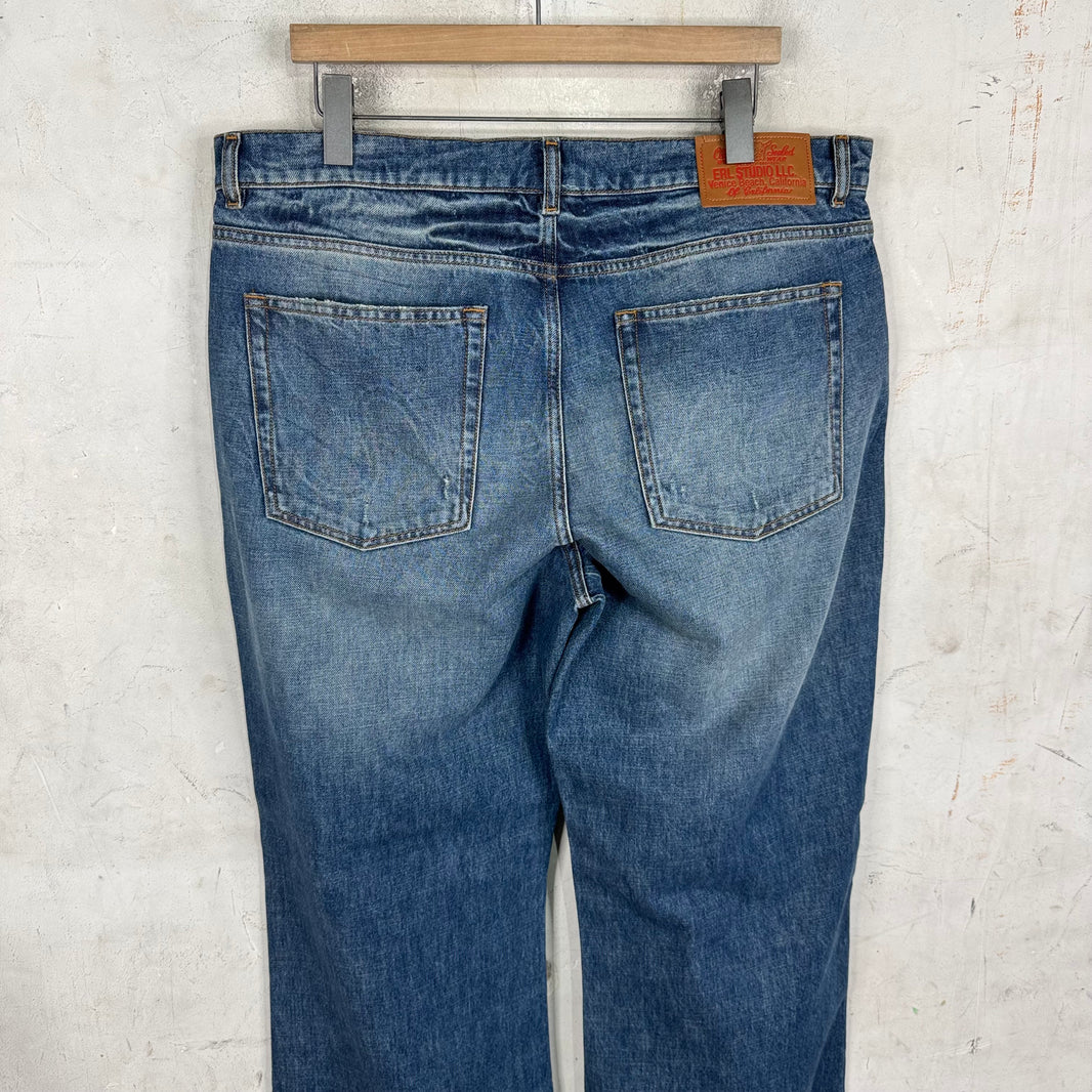 ERL Baggy Medium Wash Jeans