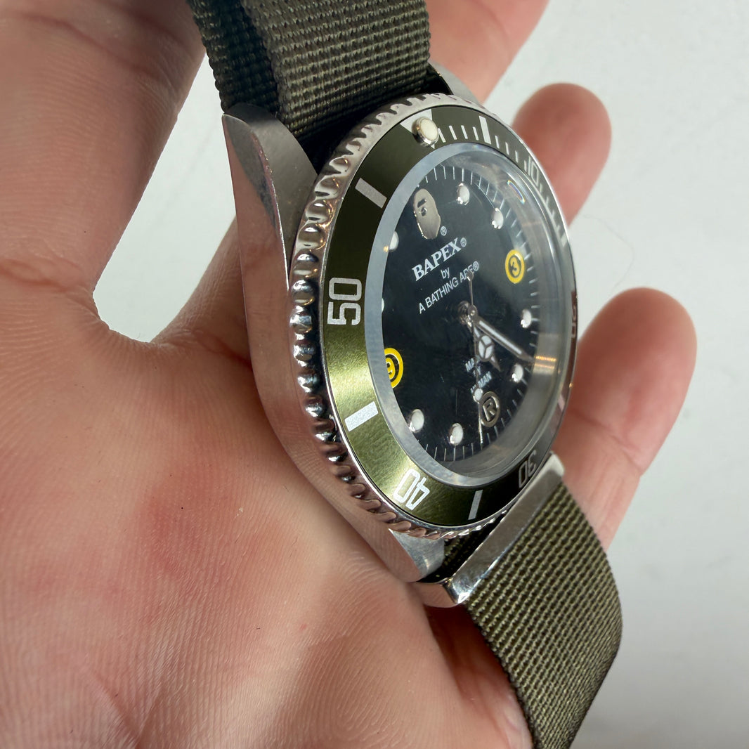 Bape Bapex Olive Watch