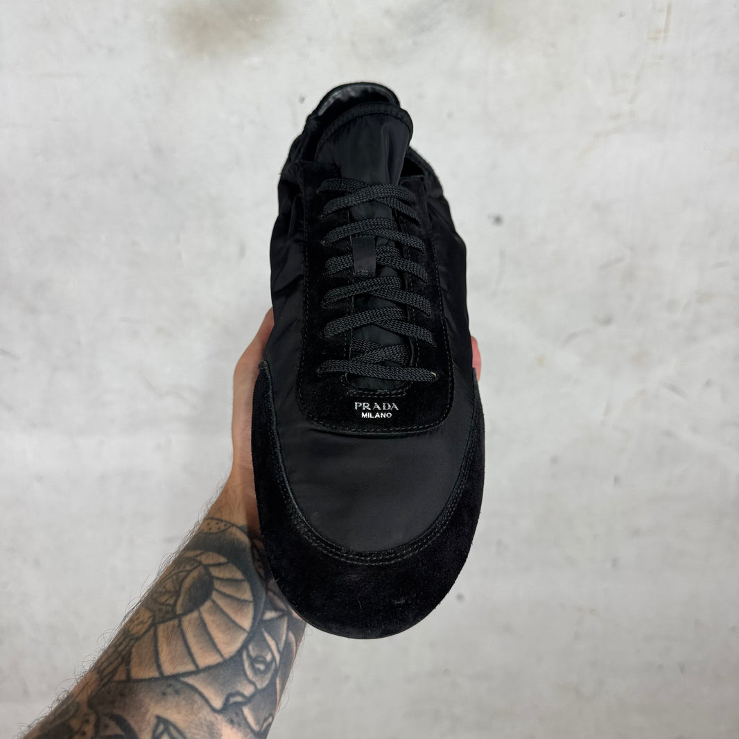 Prada Renylon Collapse Sneakers