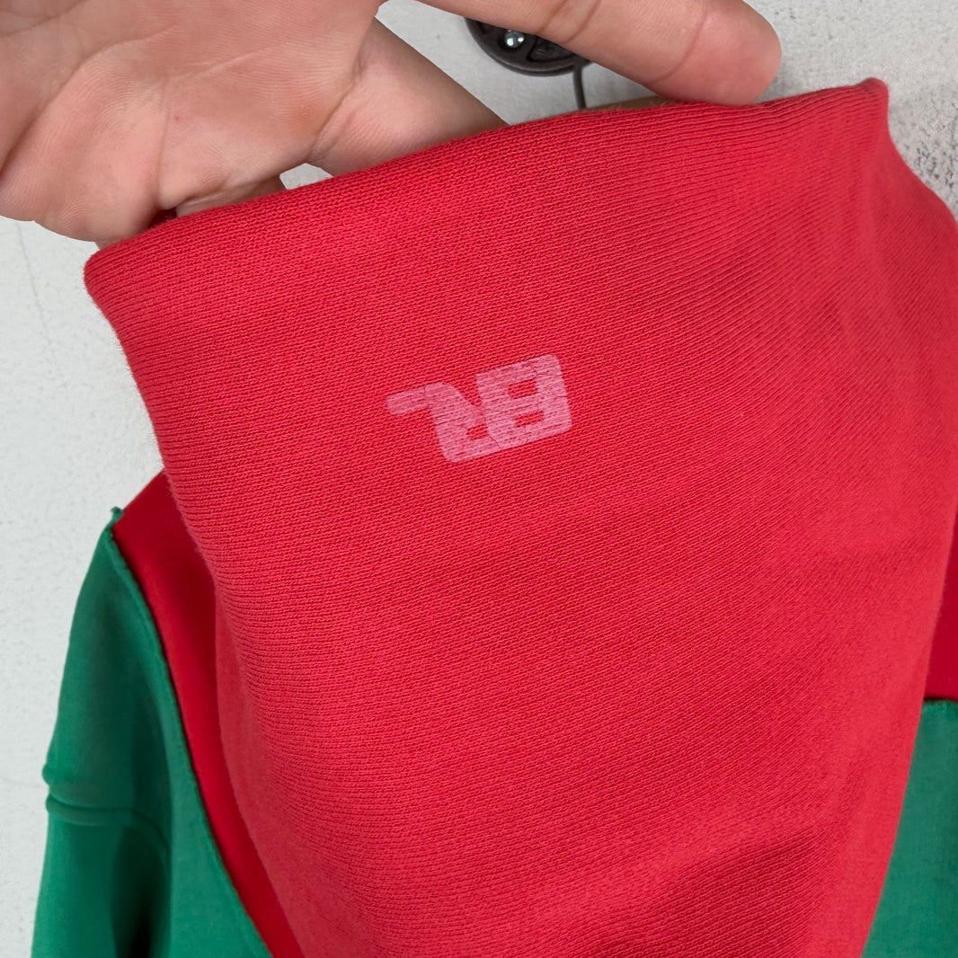 ERL Red/Green Swirl Hoodie