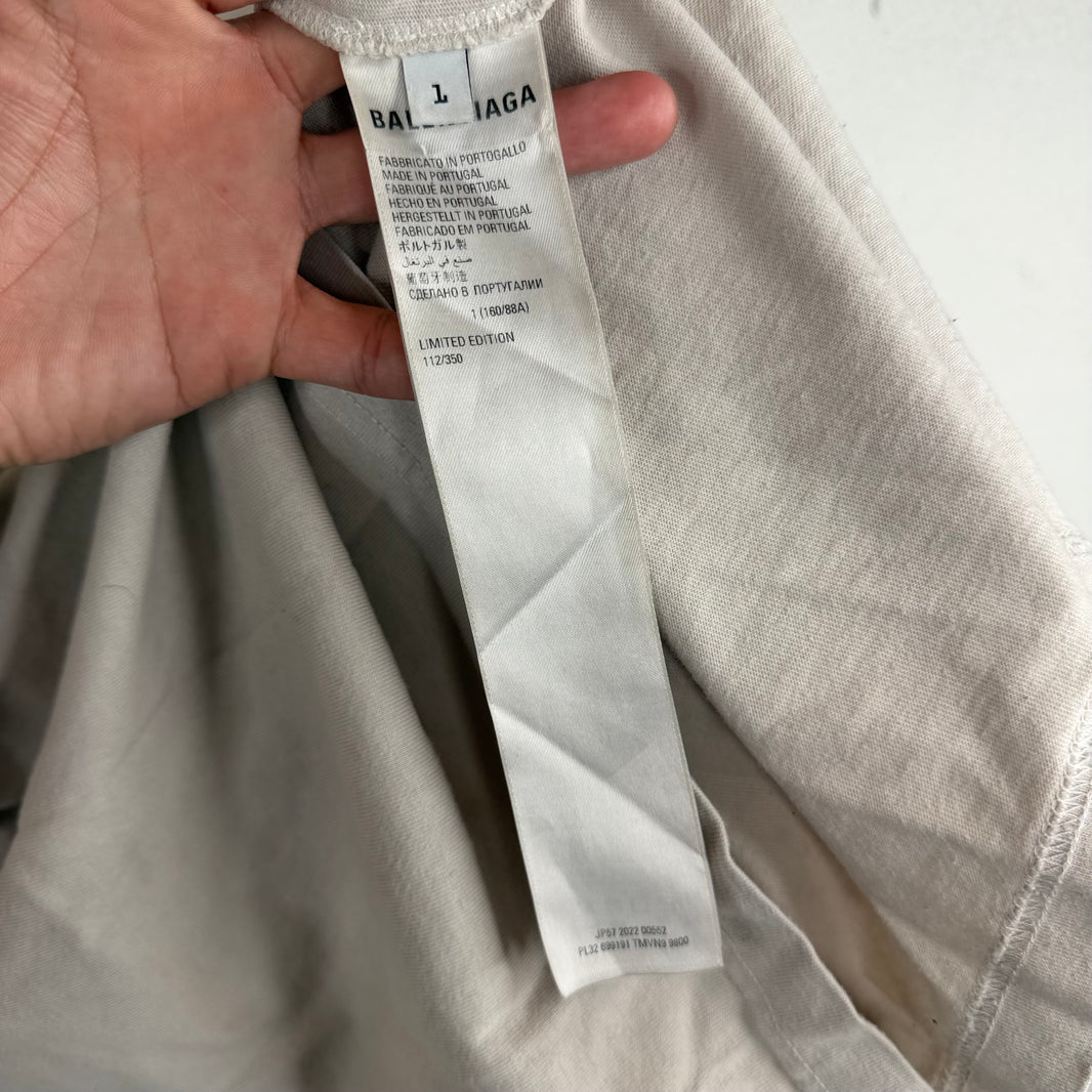 Balenciaga Pink Martini L/S T-Shirt