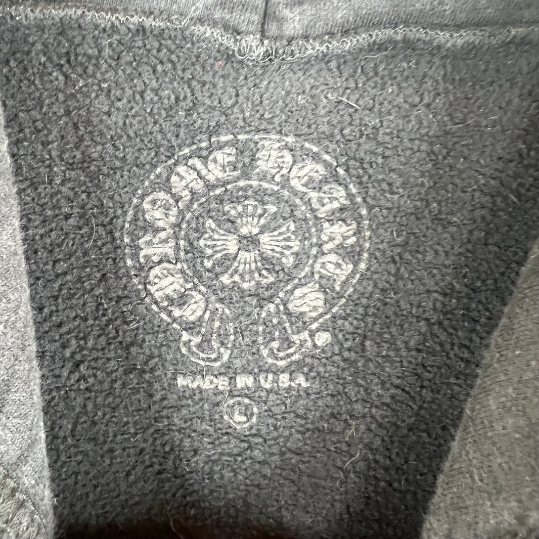 Chrome Hearts Eyechart Zip-Up Hoodie