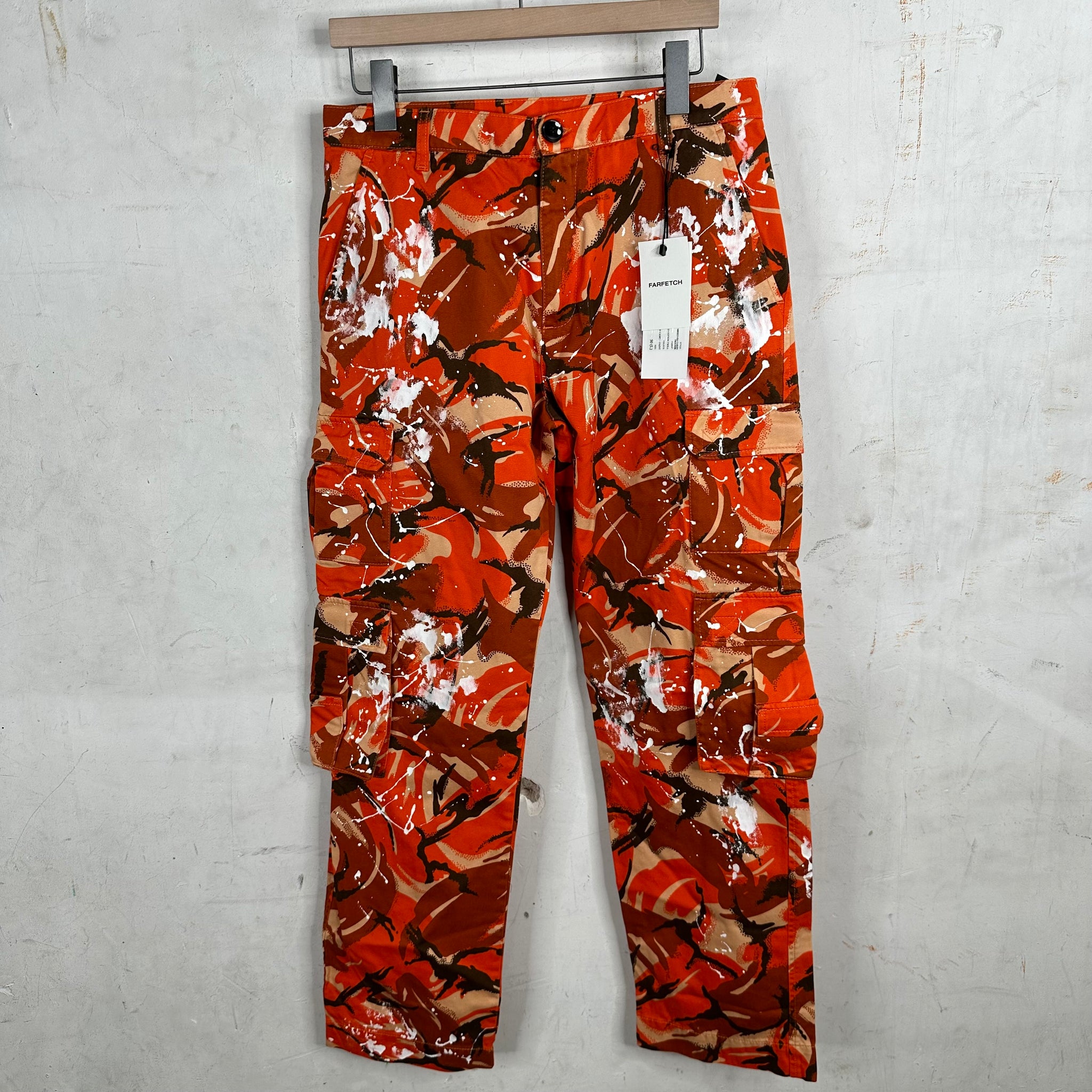 Martine Rose Painted Camo Pants