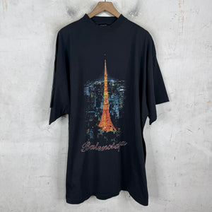 Balenciaga Eiffel Tower T-Shirt