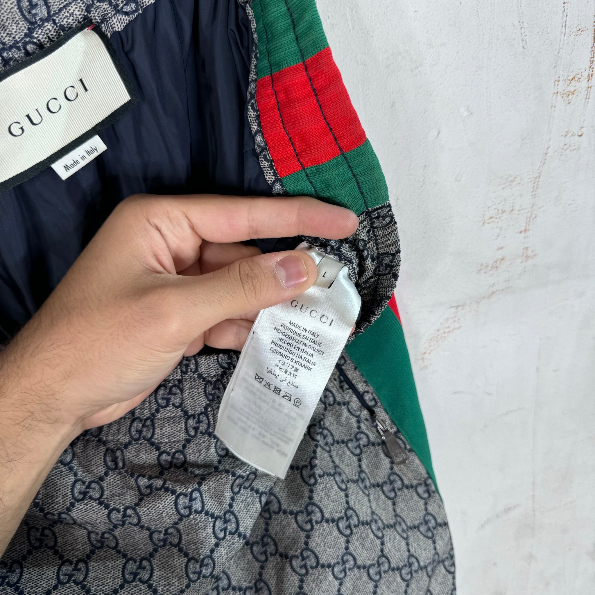 Gucci Monogram Nylon Track Pants