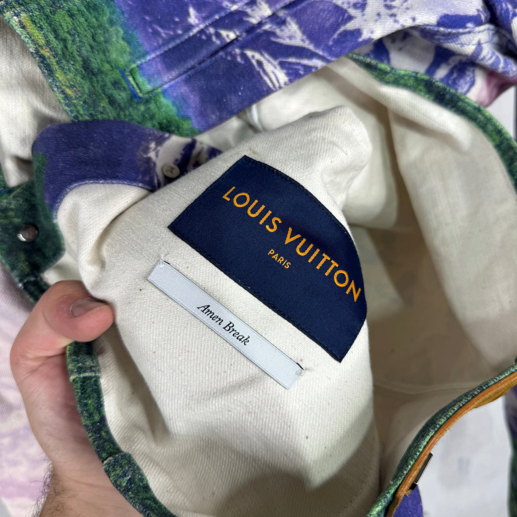 Louis Vuitton Landscape Gradient Denim Jacket