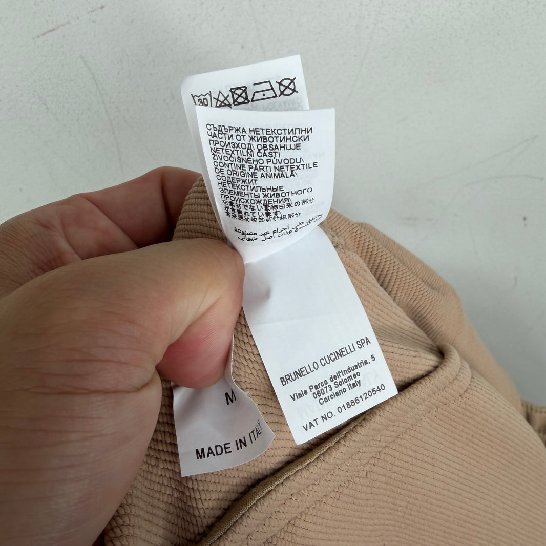 Brunello Cucinelli Tan Sweatpants