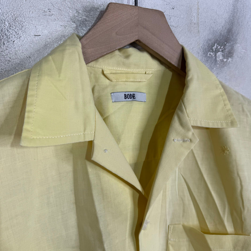 Bode Yellow Daisy Shirt