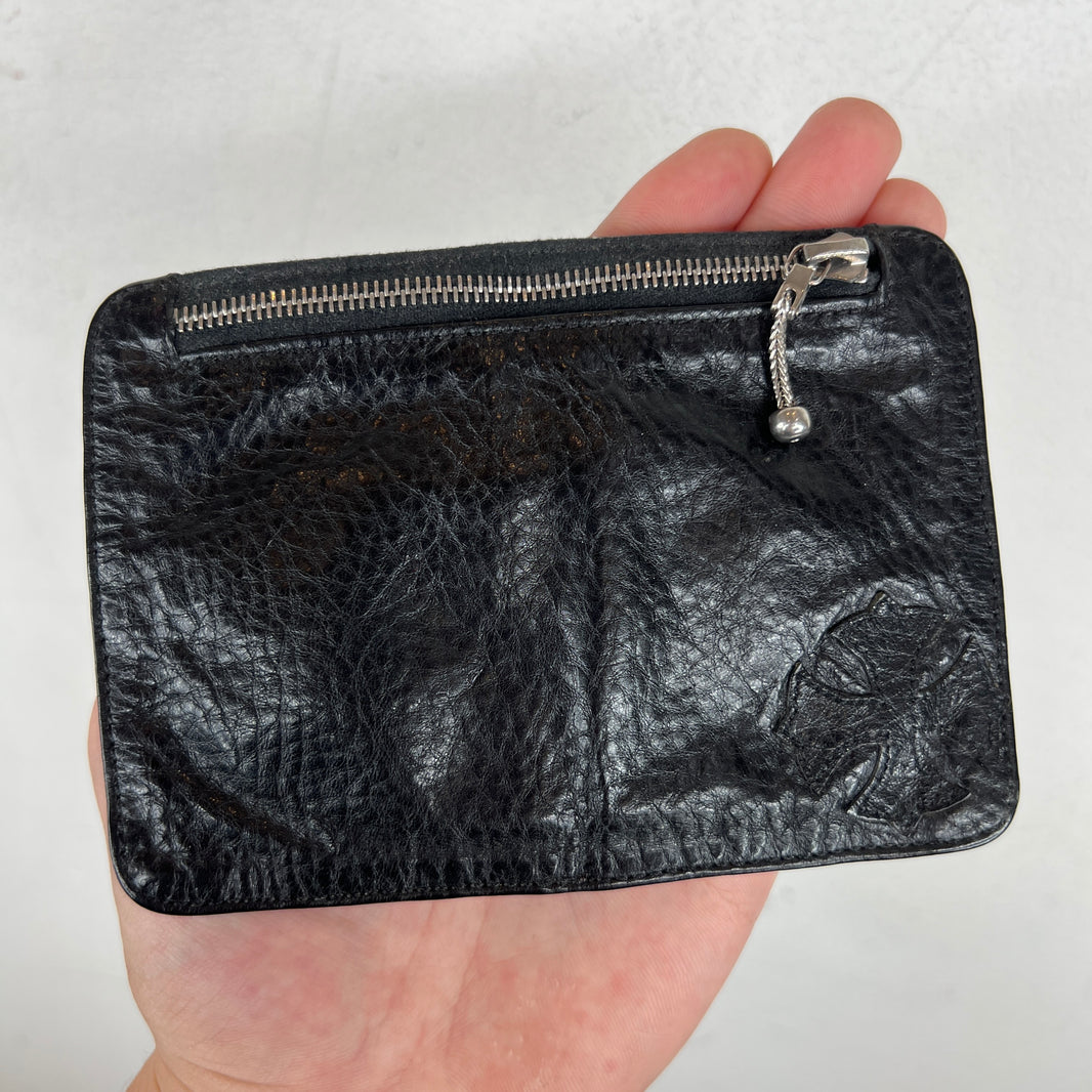 Chrome Hearts Plus Leather Coin Pouch