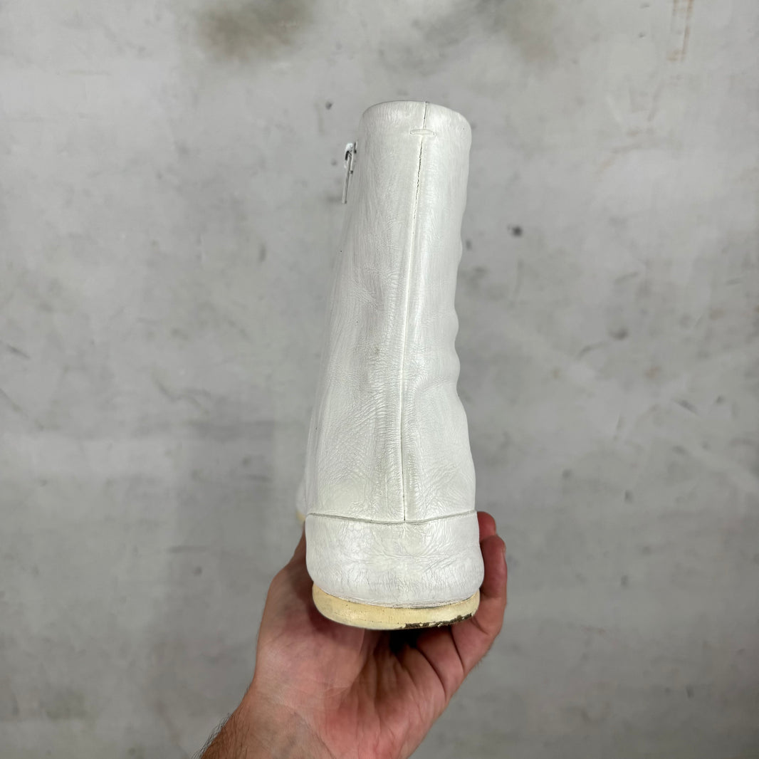 Margiela Painted Tabi Flat Boots