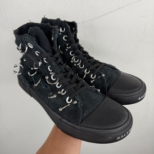 Balenciaga Pierced Paris High Top Sneakers
