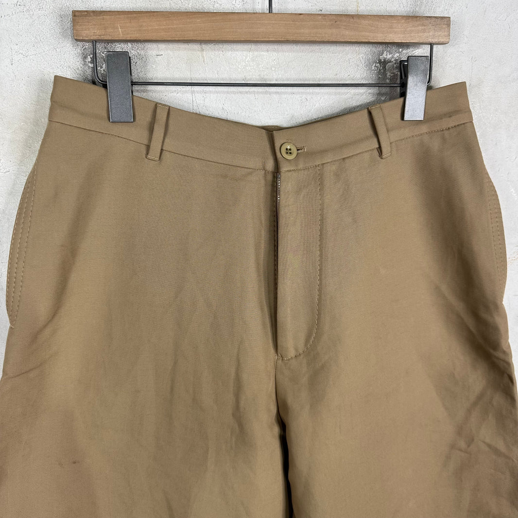 Acne Studios Loose Fit Khaki Trousers