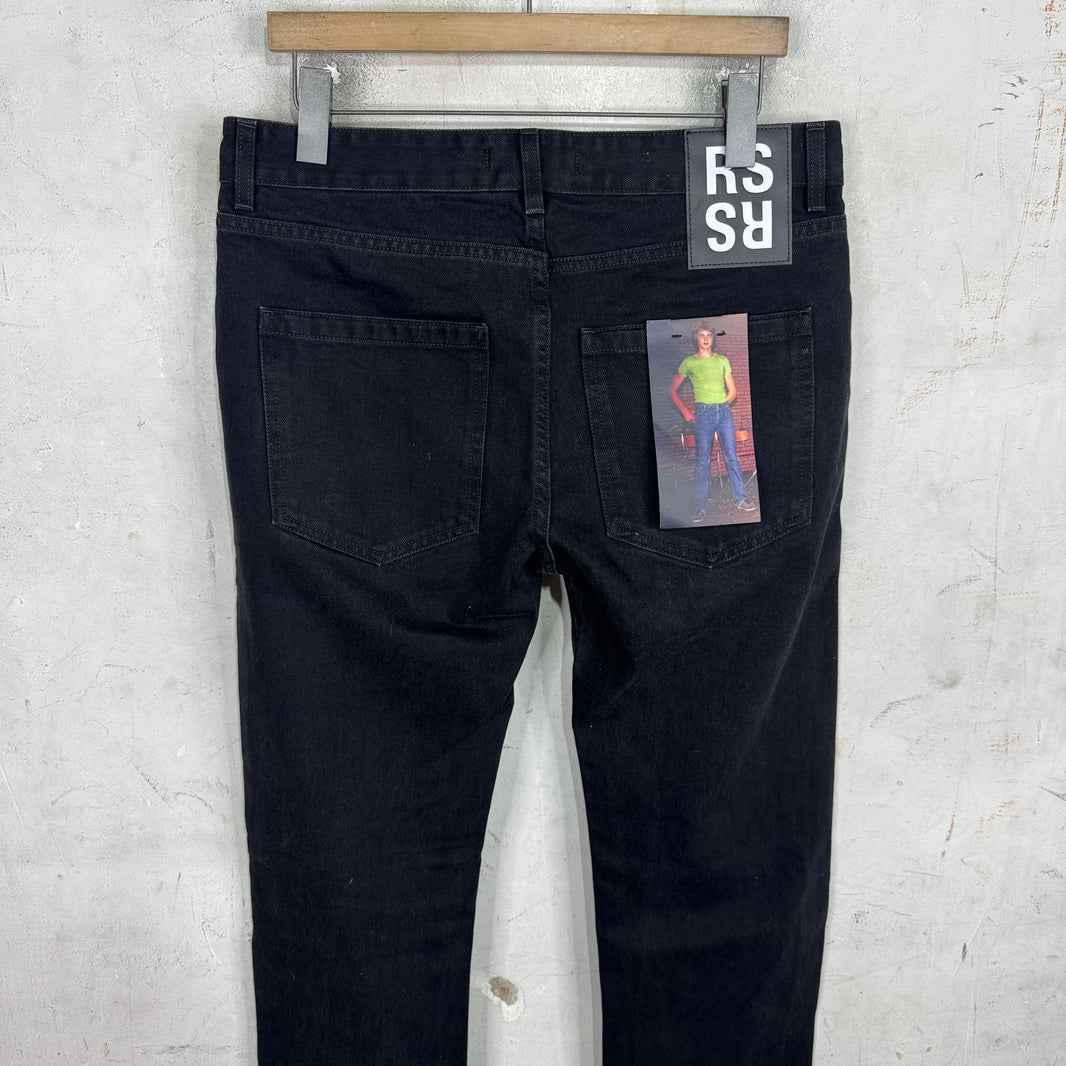 Raf Simons SS21 Black Redux Freedom Window Jeans