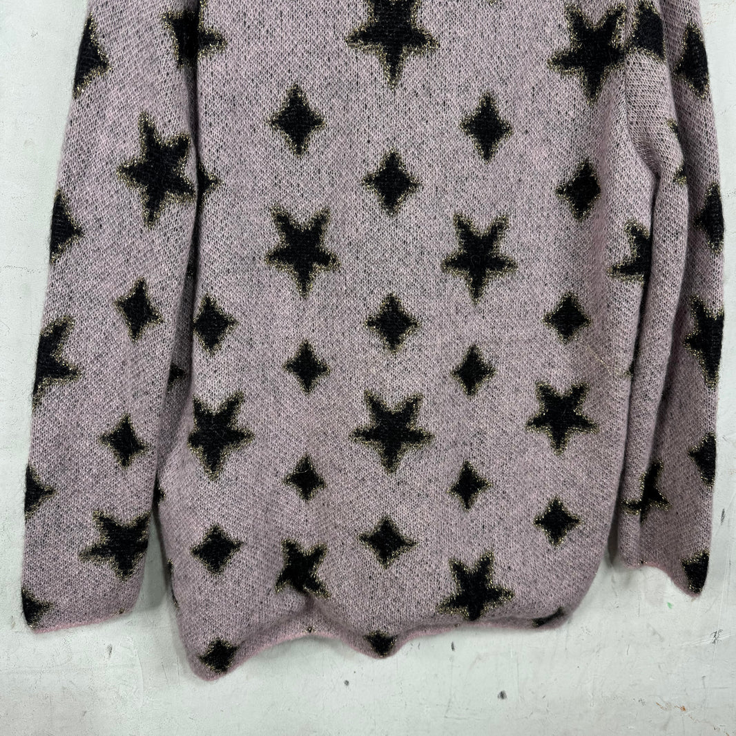 Saint Laurent Star Glitter Cardigan
