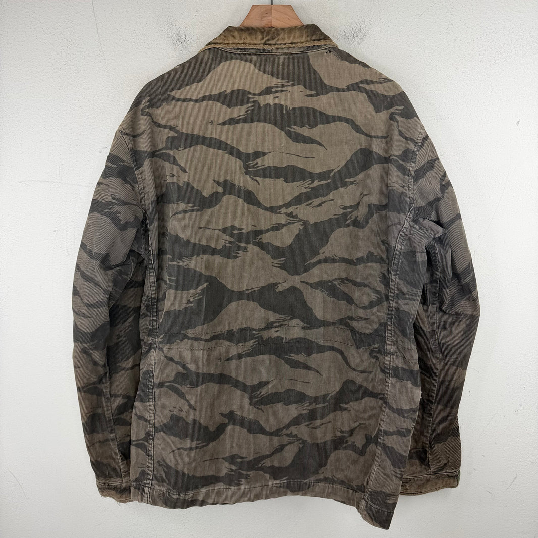 Stussy Corduroy Camo Zip Up Field Jacket