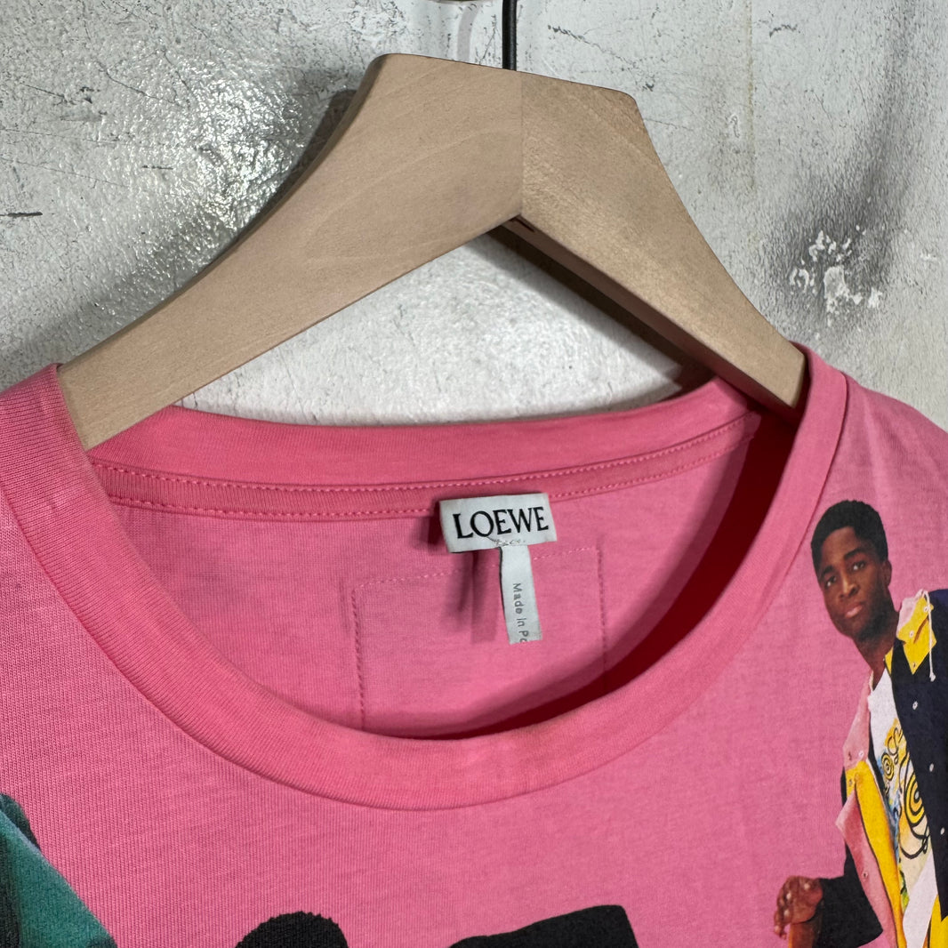 Loewe Model Photo Print T-Shirt