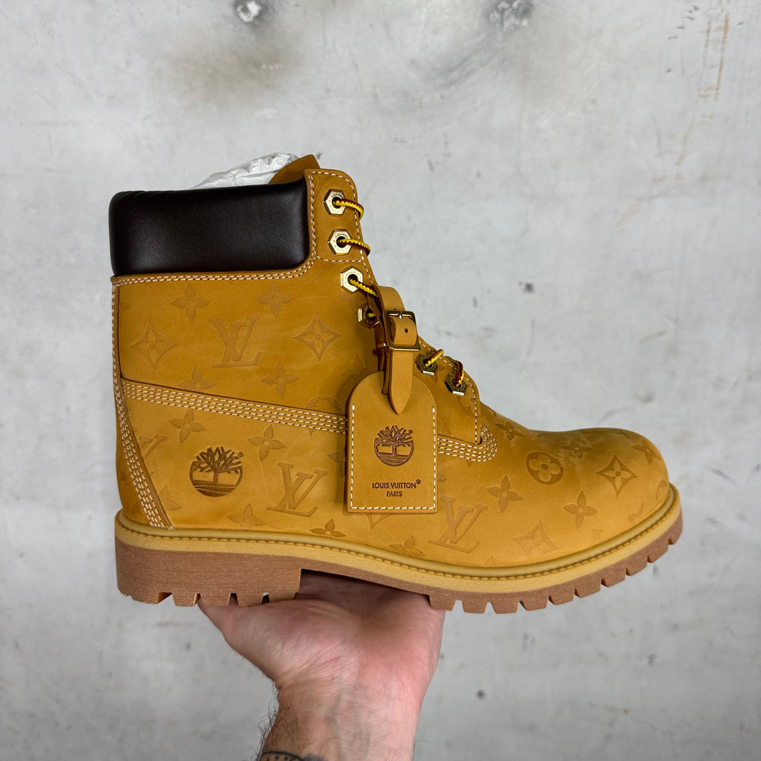 Louis Vuitton x TImberland Wheat 6in Boots DS