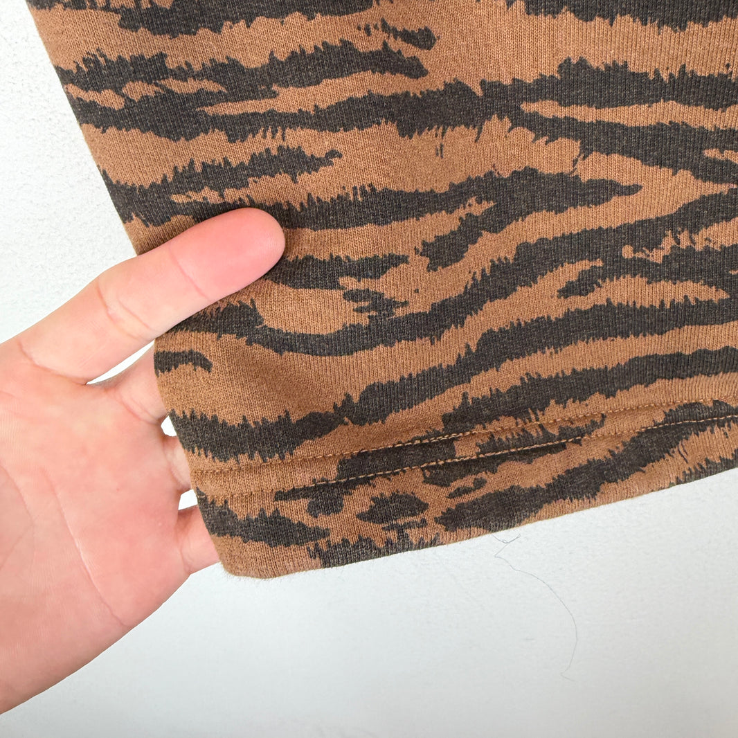Supreme Tiger Striped Sweat Shorts