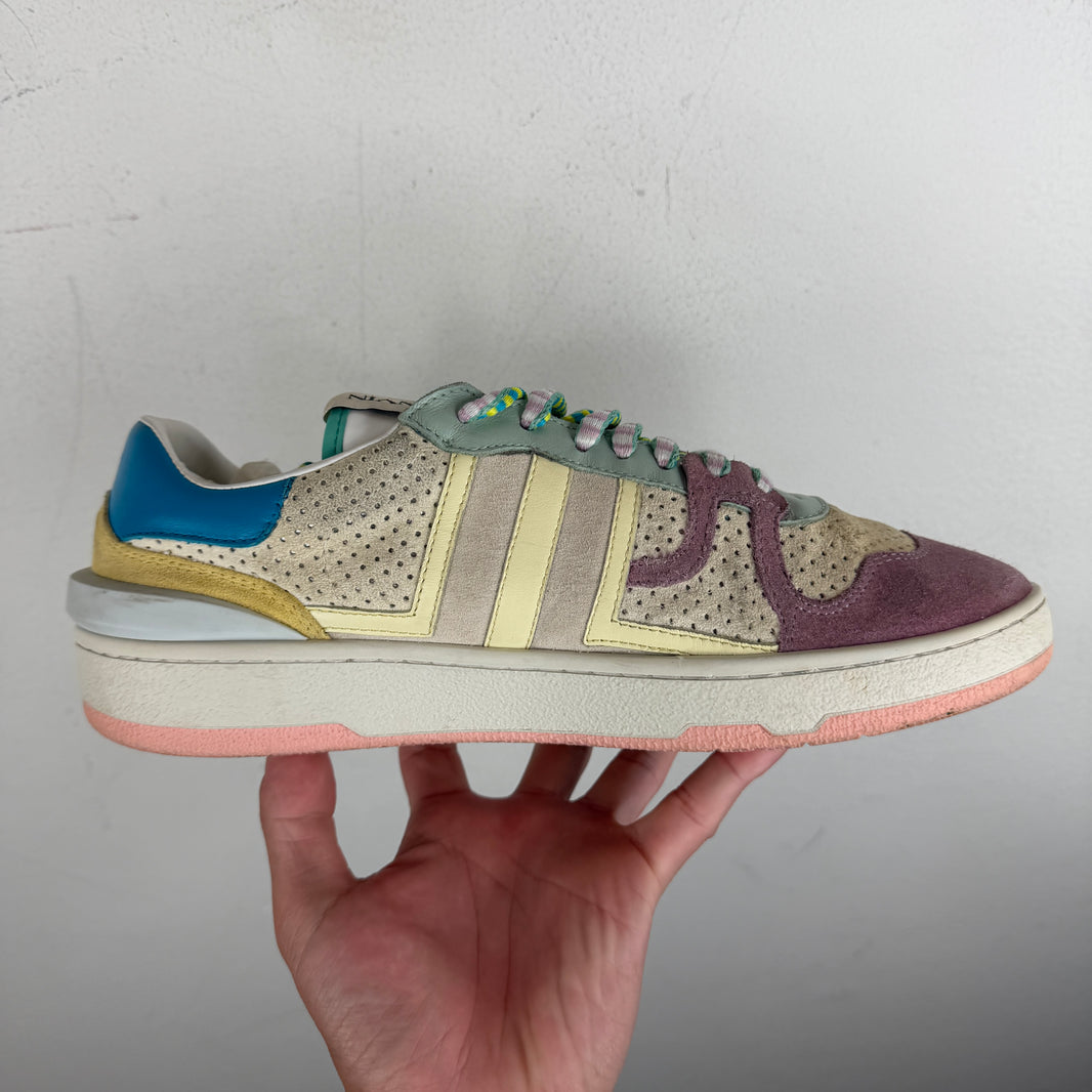 Lanvin Multicolor Clay Low Top Sneakers