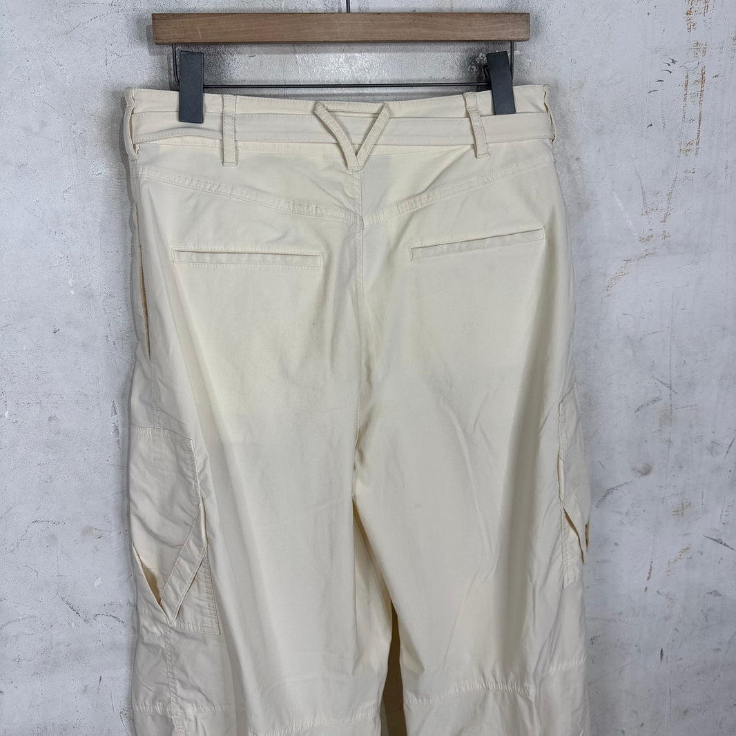 Bottega Veneta Belted Parachute Cargo Pants