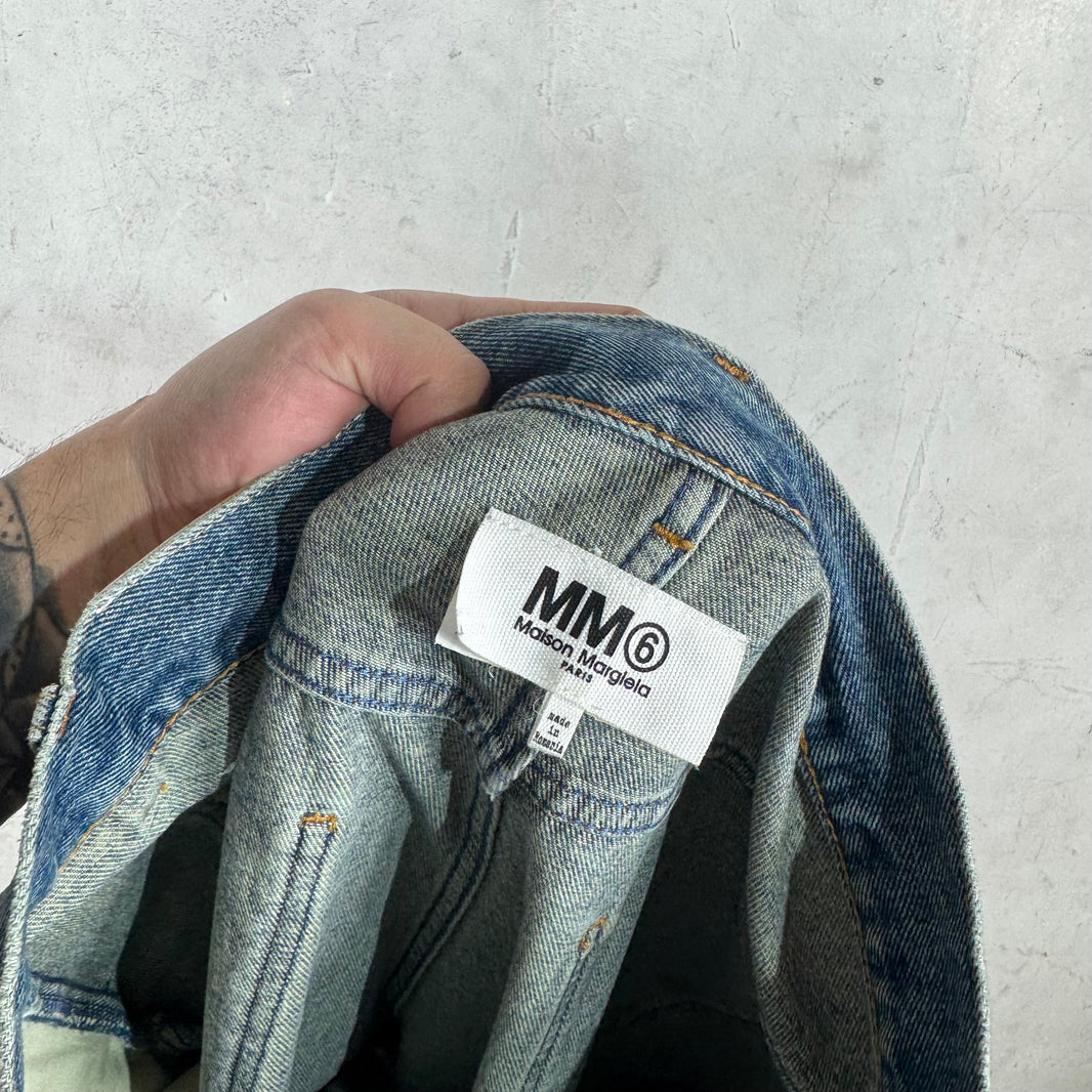 Margiela MM6 Drawstringed Paneled Jeans