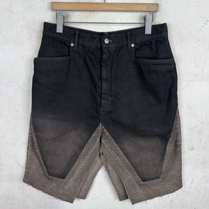 Rick Owens EDFU Degrade Open Shorts